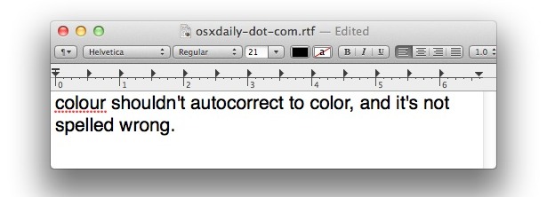 word for mac 2011 change autocorrect