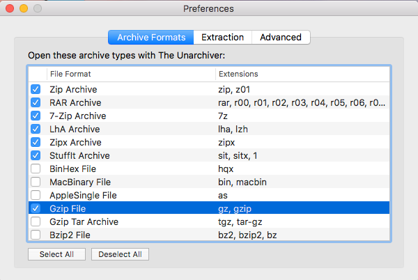 zip sortware for mac free download